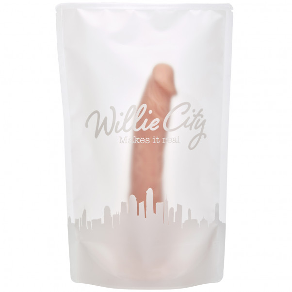 Willie City Realistisk Dildo med Sugpropp 23 cm  100