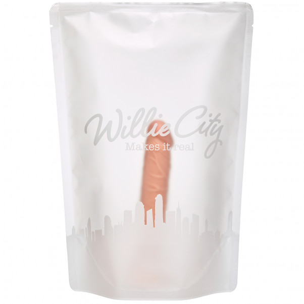 Willie City Realistisk Dildo med Sugpropp 14,5 cm  5