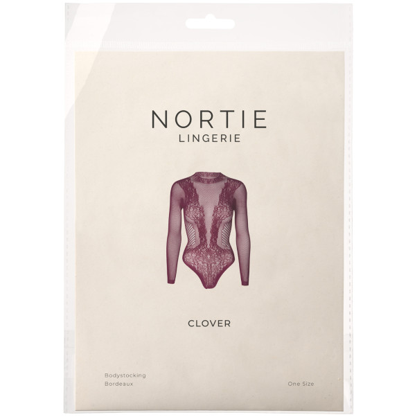NORTIE Clover Grenlös Bordeaux Body Produktförpackning 90