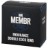 MR.MEMBR Endurance Dubbel Penisring Produktförpackning 90