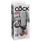 King Cock Hollow Strap-on Set 25 cm  7