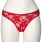 Nortie Siv Crotchless Red Lace G-String Produktbild 6