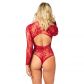 Nortie Riga Red Lace Crotchless Bodystocking Produktbild 3