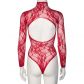 Nortie Riga Red Lace Crotchless Bodystocking Produktbild 8