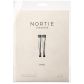 NORTIE Sage Stay-Ups med Spetsfåll och Baksöm Produktförpackning 90