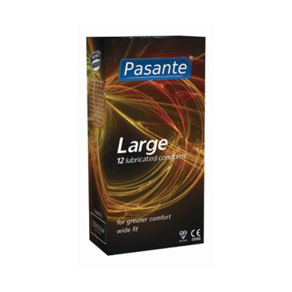 Pasante Large Kondomer 12-pack - Pasante