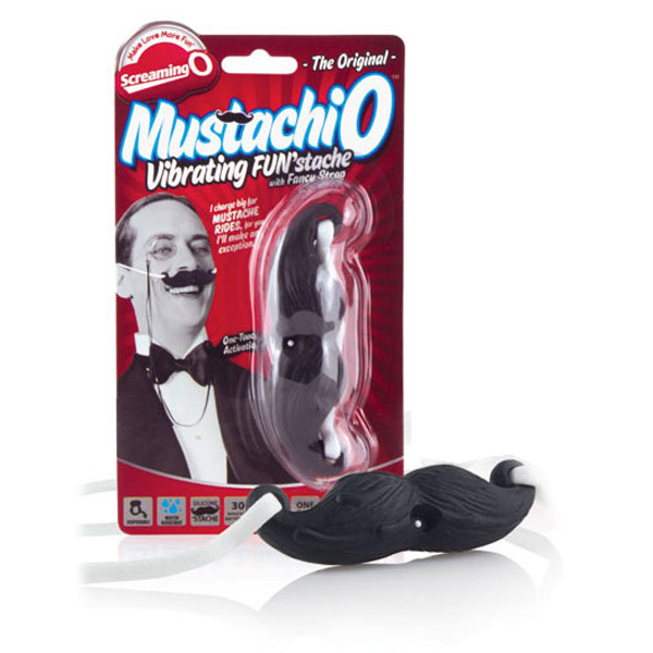 Screaming O Mustachio Vibrerande Mustasch - Screaming O