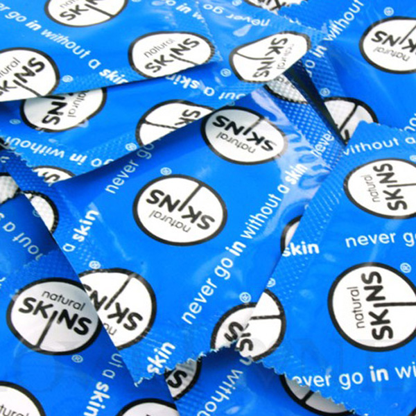 Skins Natural Kondomer 500 st - Skins