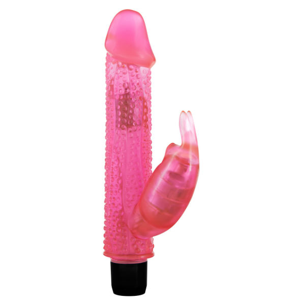 Toy Joy Knobbly Wobbly Pink Rabbit Vibrator - ToyJoy
