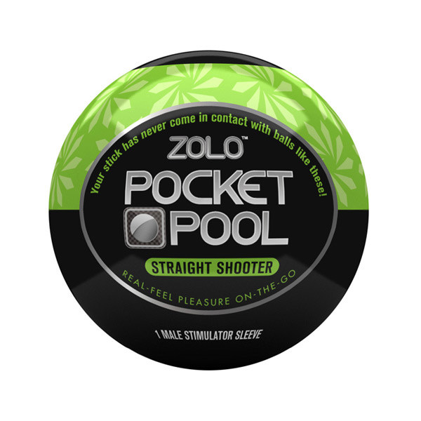 Zolo Pocket Pool Straight Shooter Onaniprodukt - Zolo